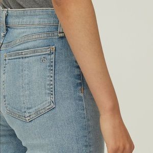 rag & bone Nina High Waist Ankle Skinny Jeans